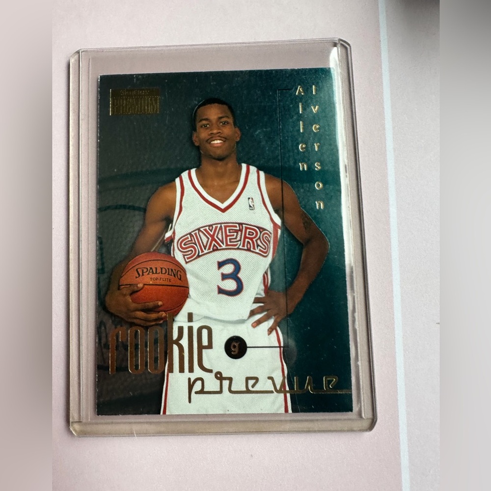 Allen Iverson 1996-1997 Skybox Rookie Prevue R-9
